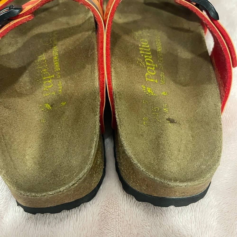 Papillio Kids Sandals with Orange and Red Straps